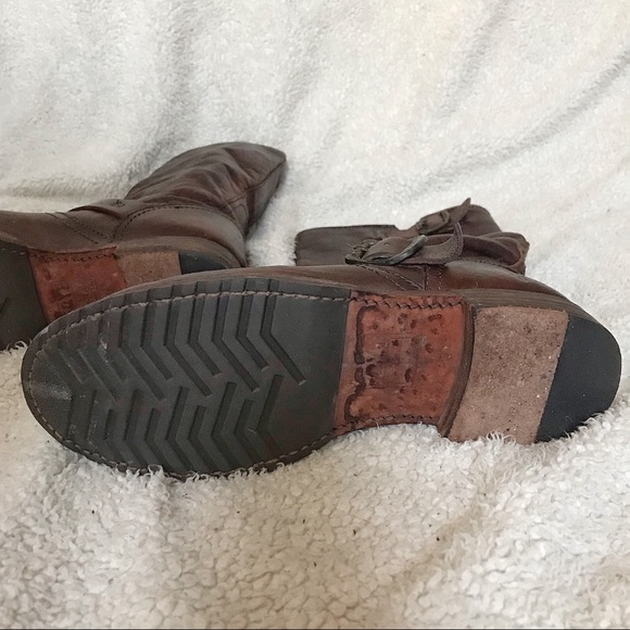 Frye Veronica Slouch Leather Riding Boot - Picture 6 of 8